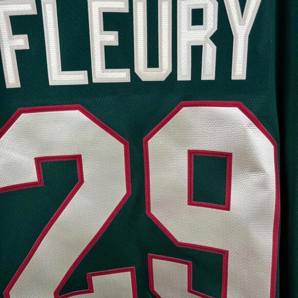 Minnesota Wild Marc-Andre Fleury #29 Fanatics Breakaway Jersey Green Sz 3XL New - Picture 2 of 9